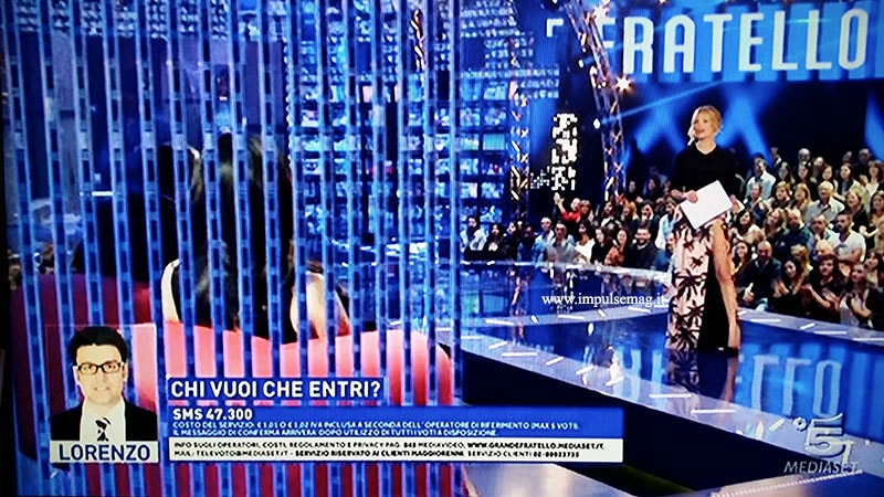 Alessia Marcuzzi look gf13 prima puntata 3 marzo 2014