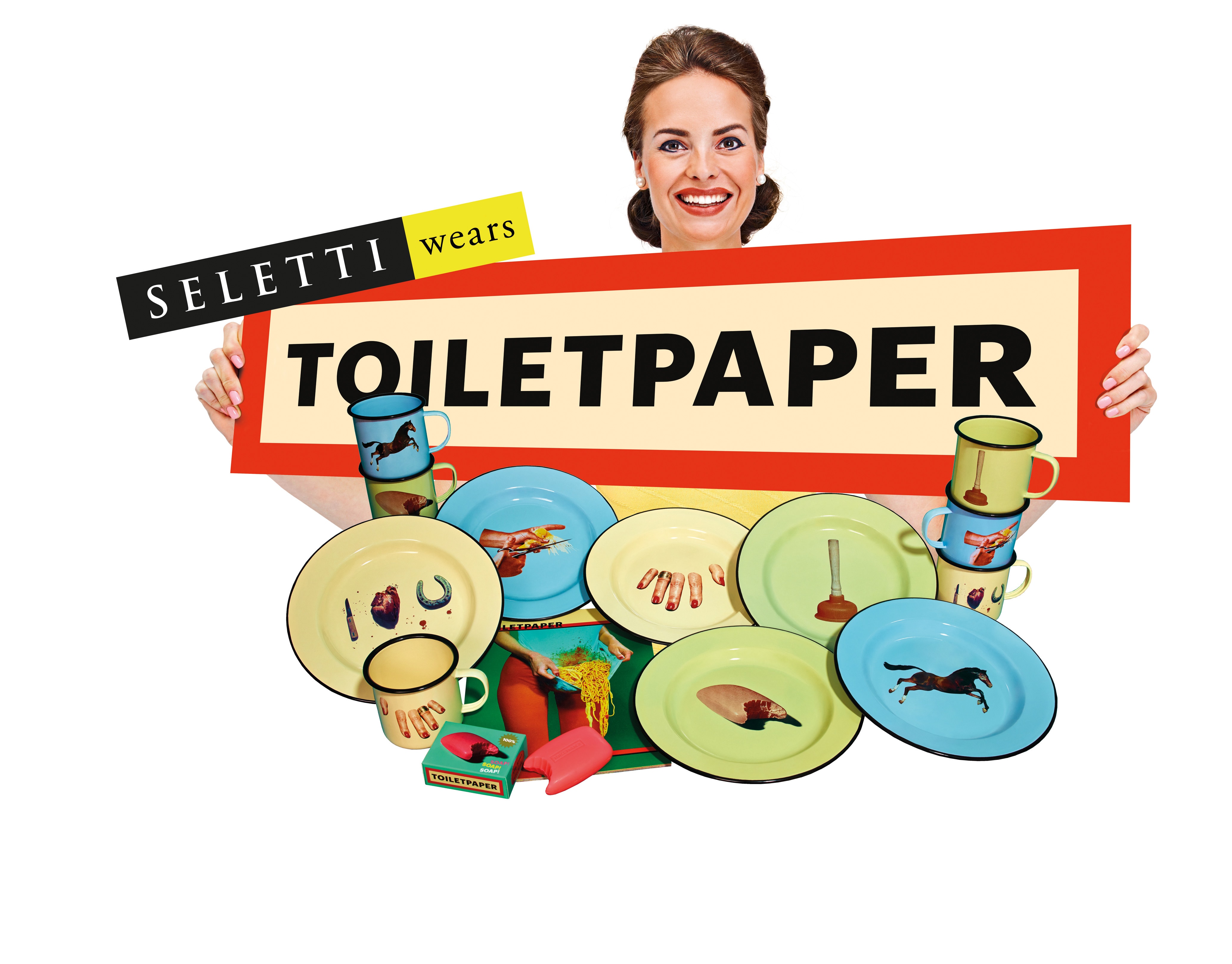 Seletti wears Toiletpaper, la nuova collezione di oggetti per la casa