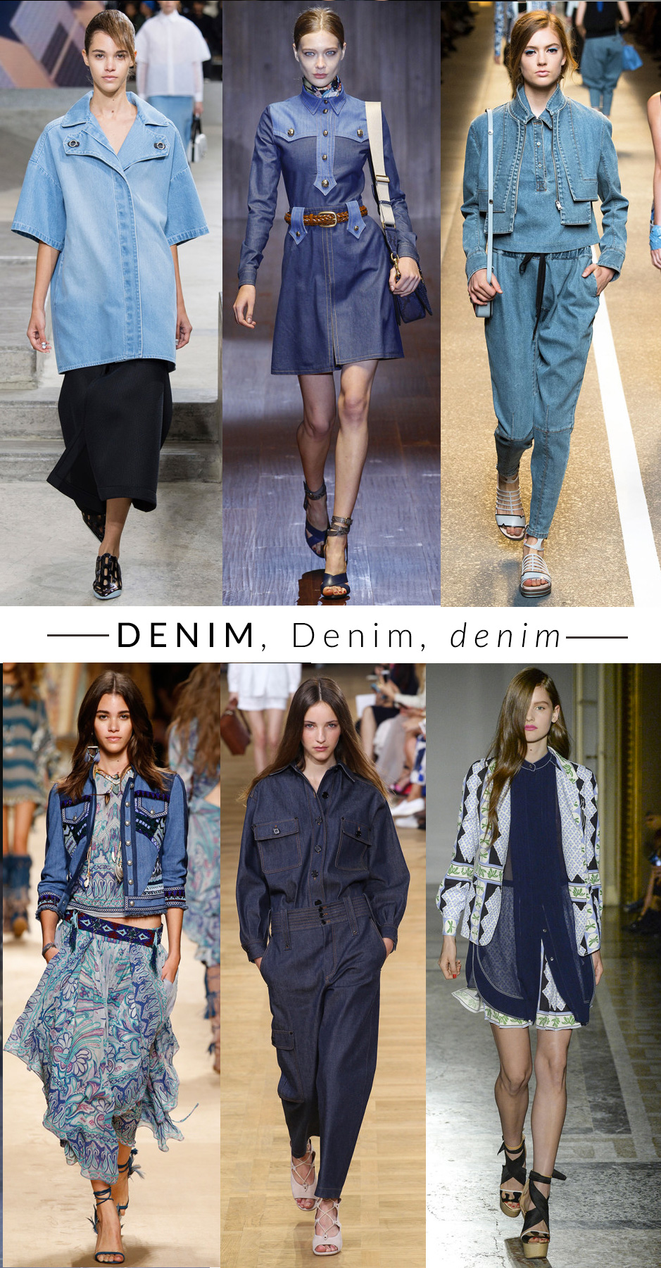 denim trend moda primavera estate 2015 fashion blogger elena schiavon 