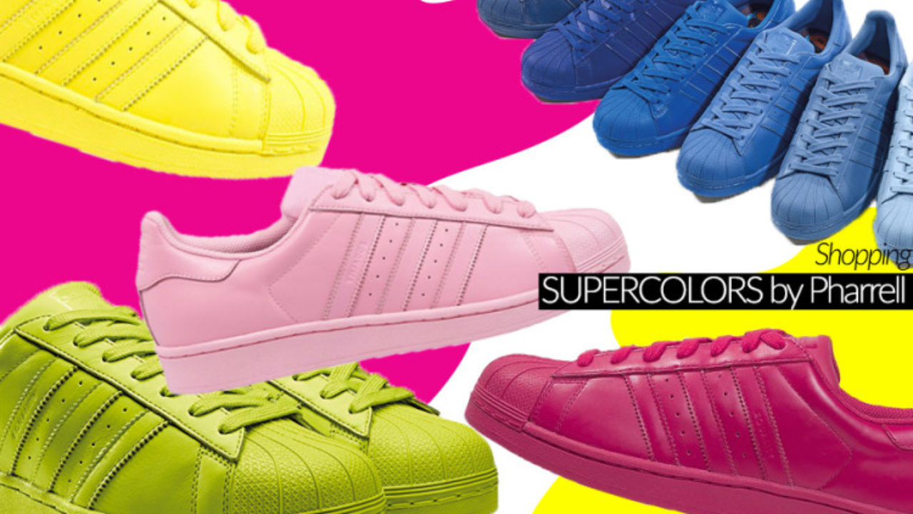 Adidas Supercolor by Pharrell Williams, dove comprarle online