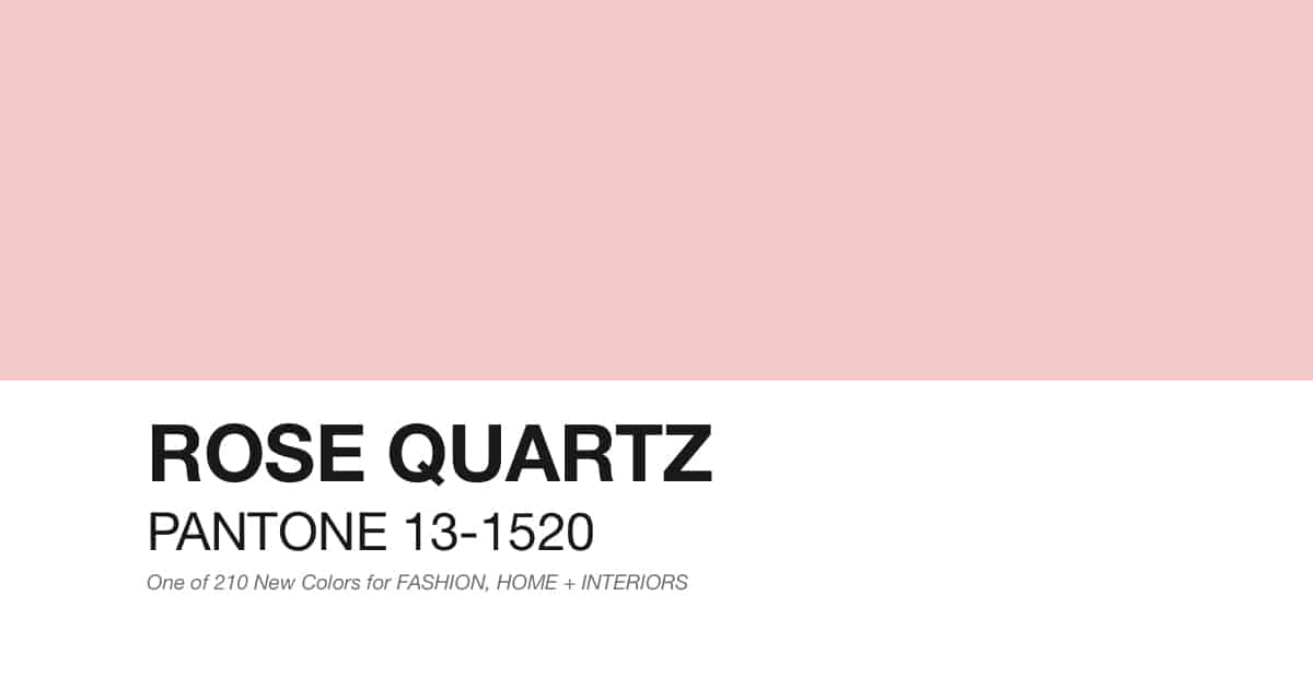 1 Rose quartz, il colore dell'anno 2016 idee shopping