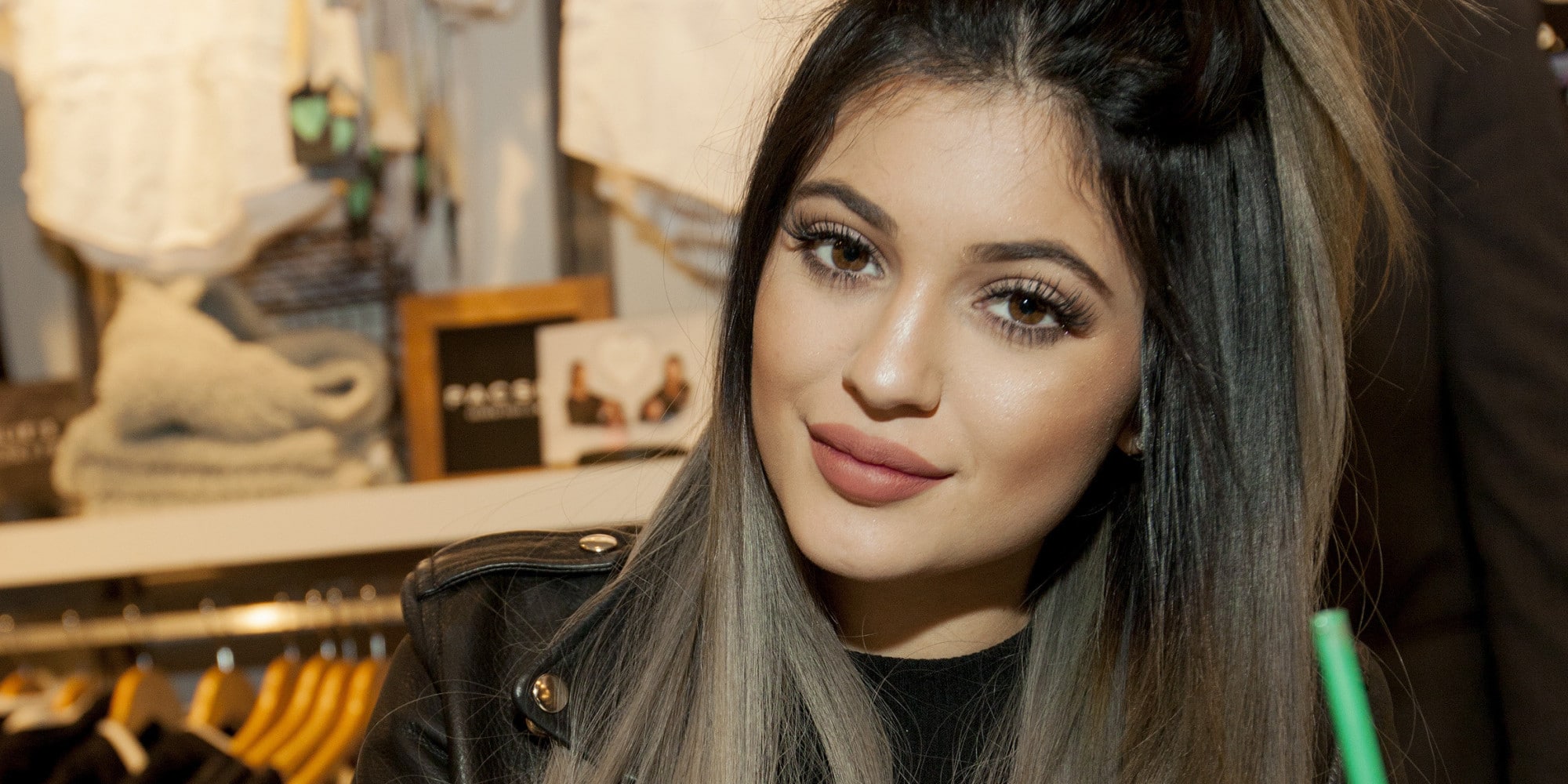 Kylie Jenner at the launch of the Kendall and Kylie Holiday Collection at PacSun in Woodfield Mall on Saturday, Nov. 8, 2014, in Schaumburg, Ill. (Photo by Barry Brecheisen/Invision for Invision for PacSun/AP Images)