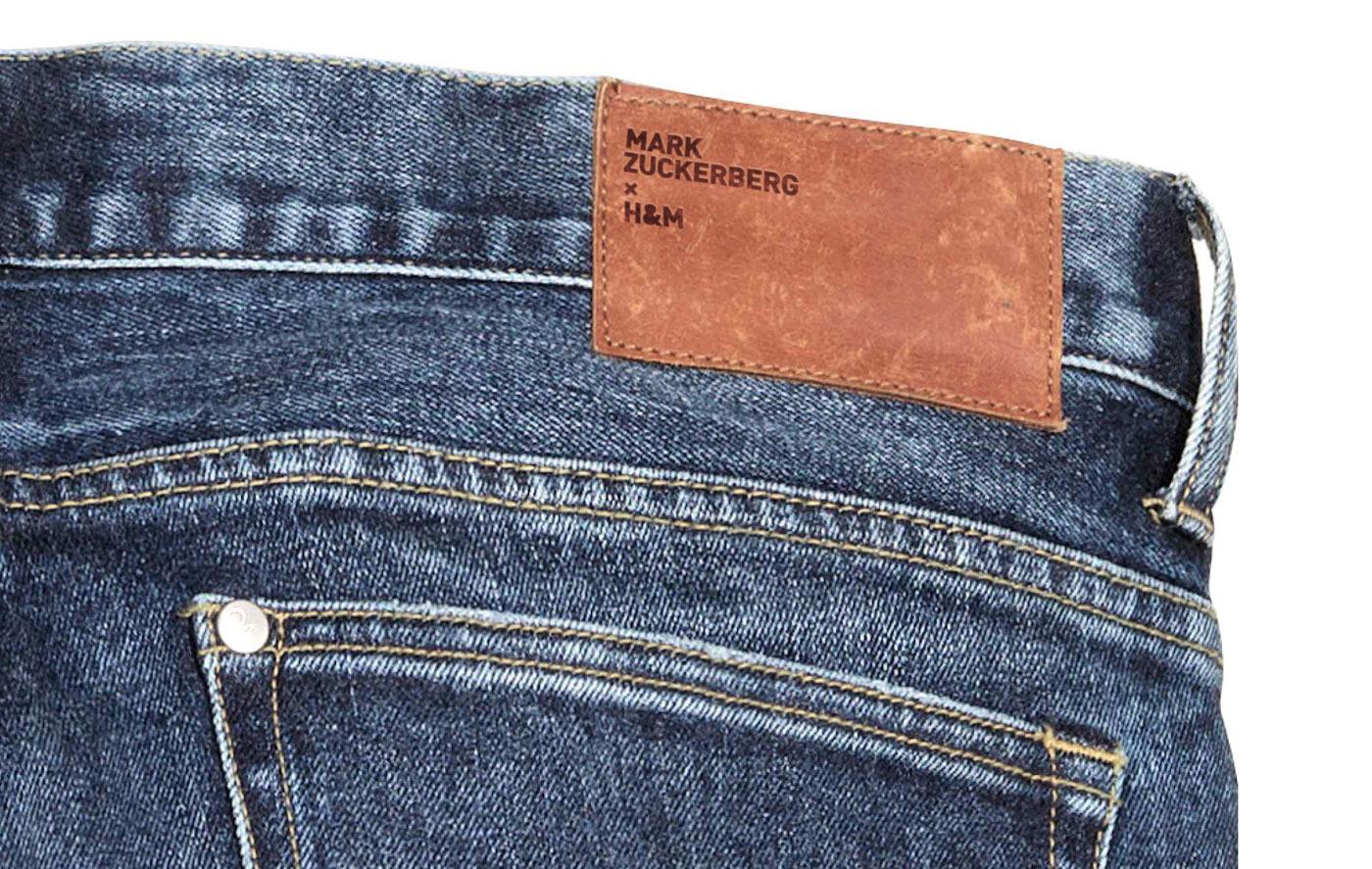 mark zuckerberg per HM jeans