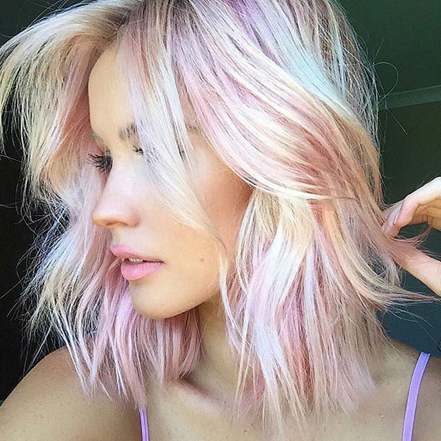 capelli rosa tinta fai da te colorista l'oreal