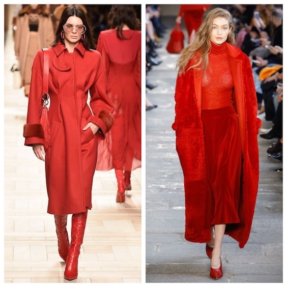 tendenze moda inverno 2017/2018 rosso 2