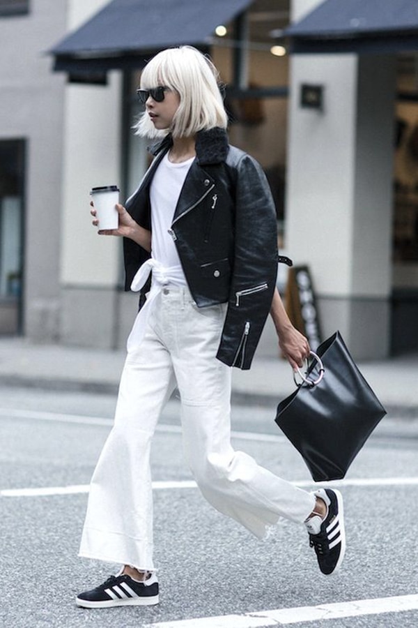 Come indossare i jeans bianchi: le idee look da copiare in inverno