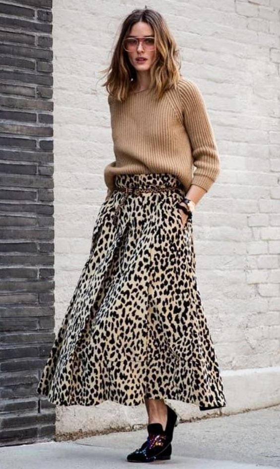vestito leopardato lungo come indossarlo