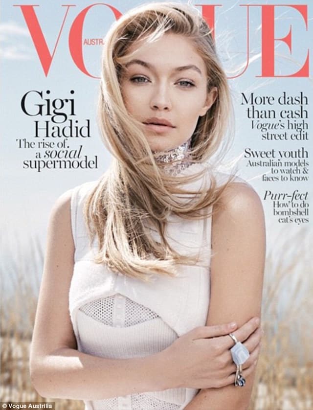 Gigi Hadid Vogue Australia